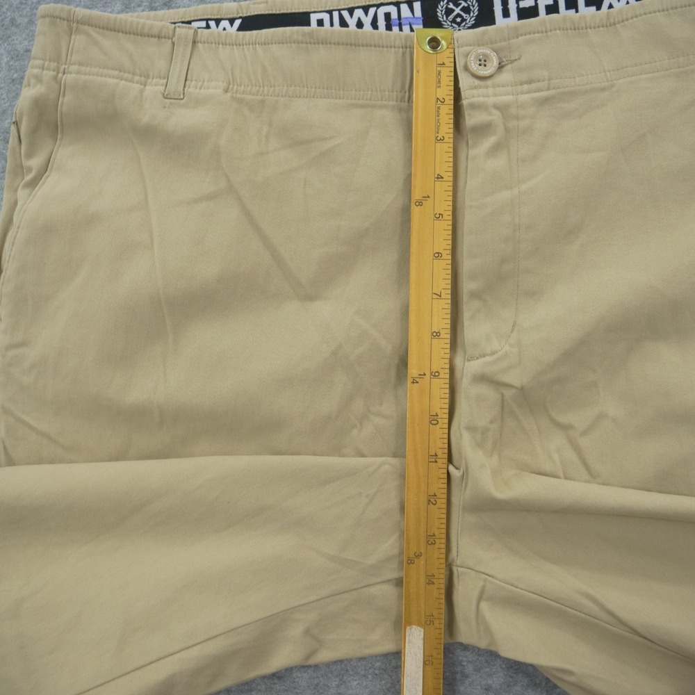 Dixxon Flannel Company Pants Mens 48 Beige D-Flexx Khaki Chinos Stretch New - Picture 9 of 12